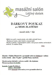 Dárkový poukaz - Svatý Valentýn